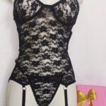 Body de lencería sexy para mujer en encaje, ropa interior femenina en Bogotá y Colombia