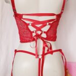 Bustier y set íntimo de lencería sexy para mujer en Bogotá